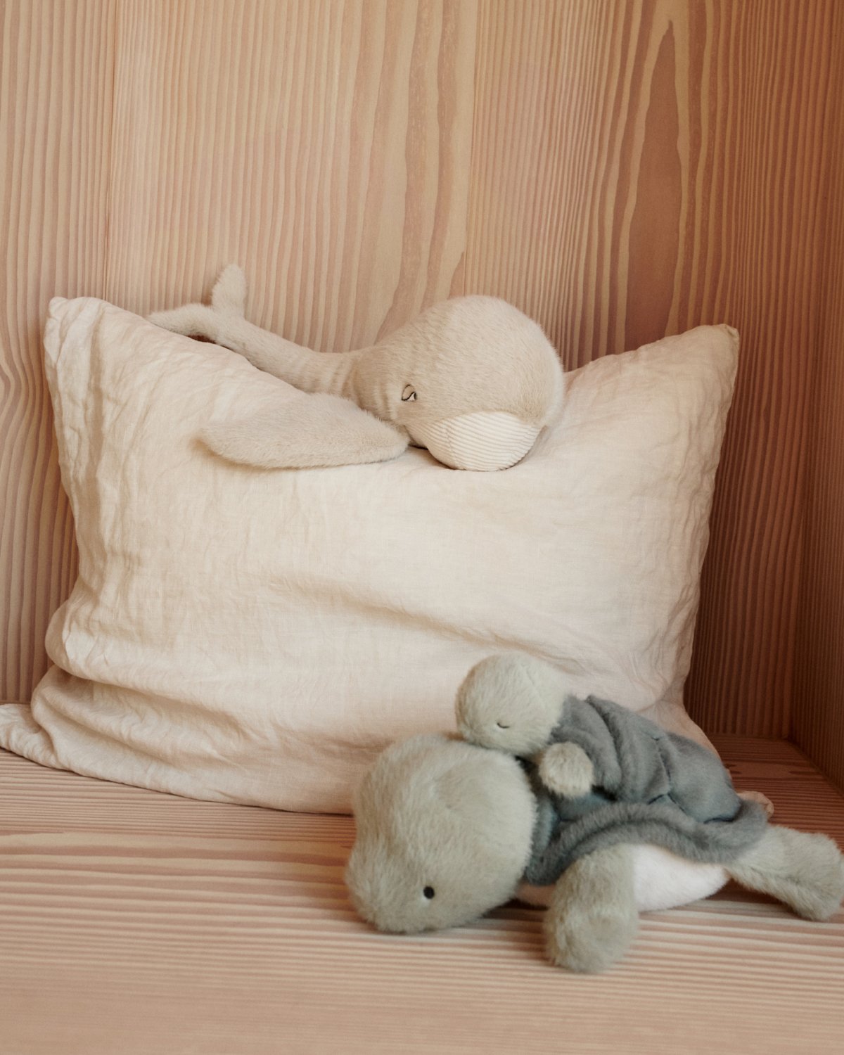 Bamse Hval – Stor, 60cm | Berman Whale Teddy