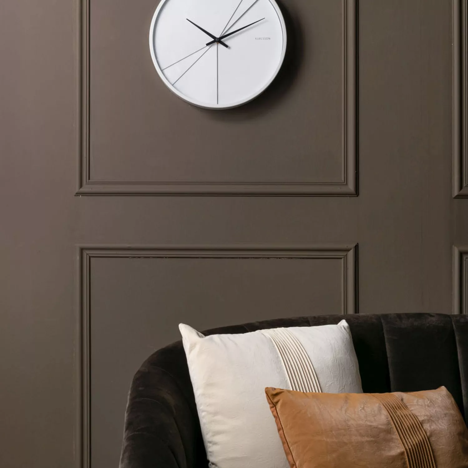 Karlsson Layered Lines Vægur KA5849WH