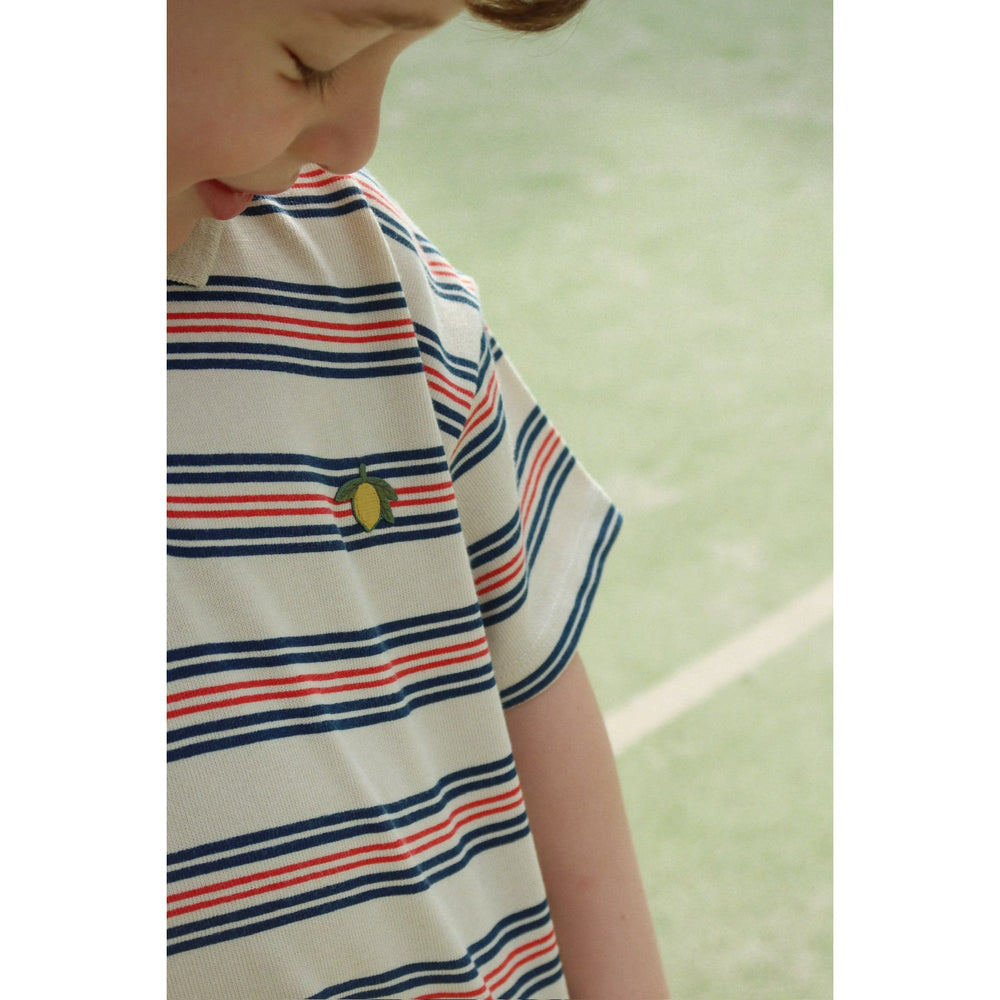 Køb Konges Sløjd Stripie Stripe Spotty Ss Polo Gots