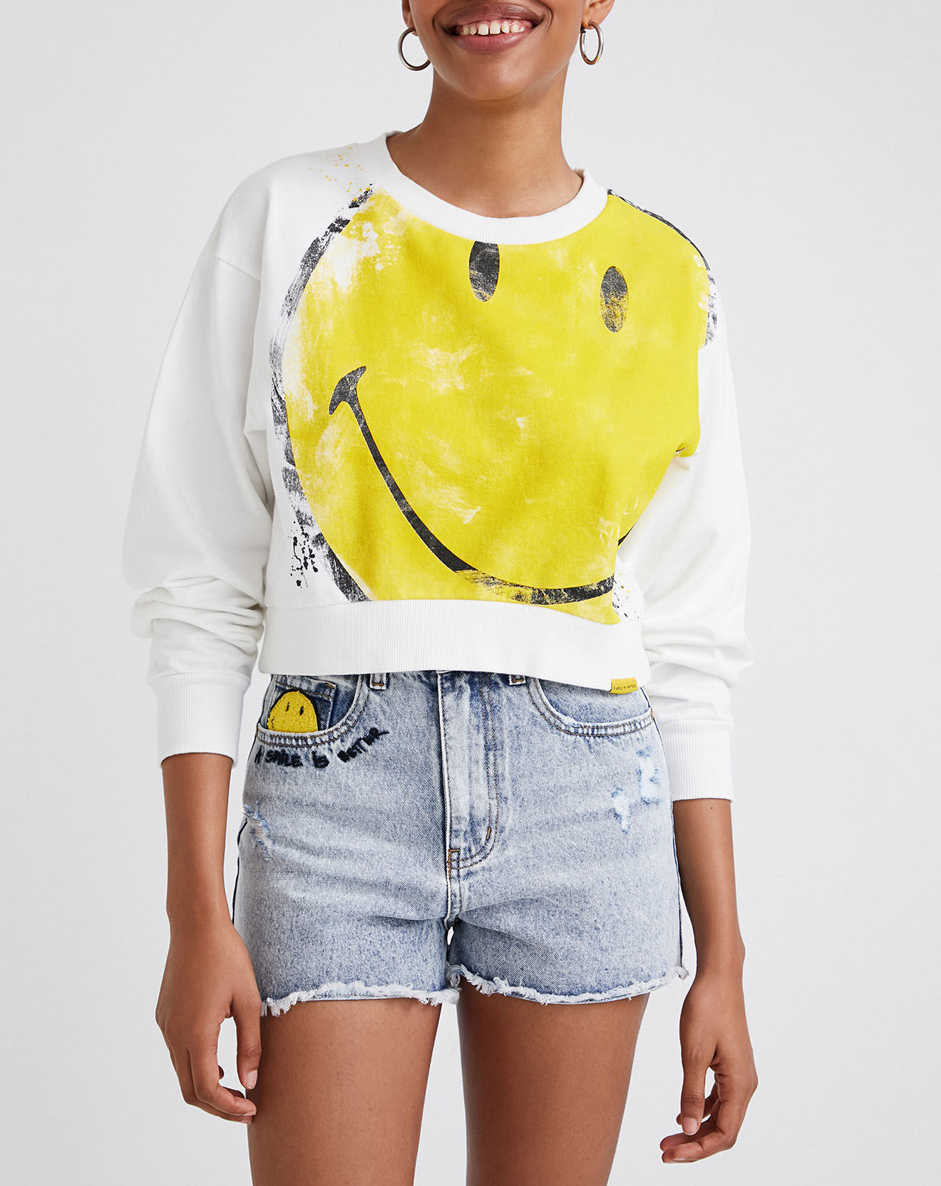 Desigual Sweat Lucia blanc