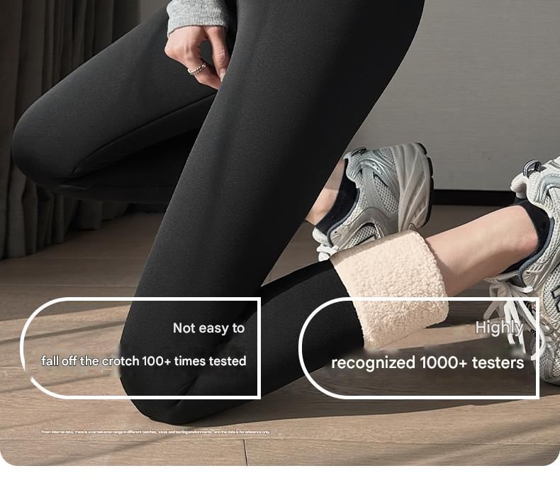 SESH - Effen legging met fleecevoering