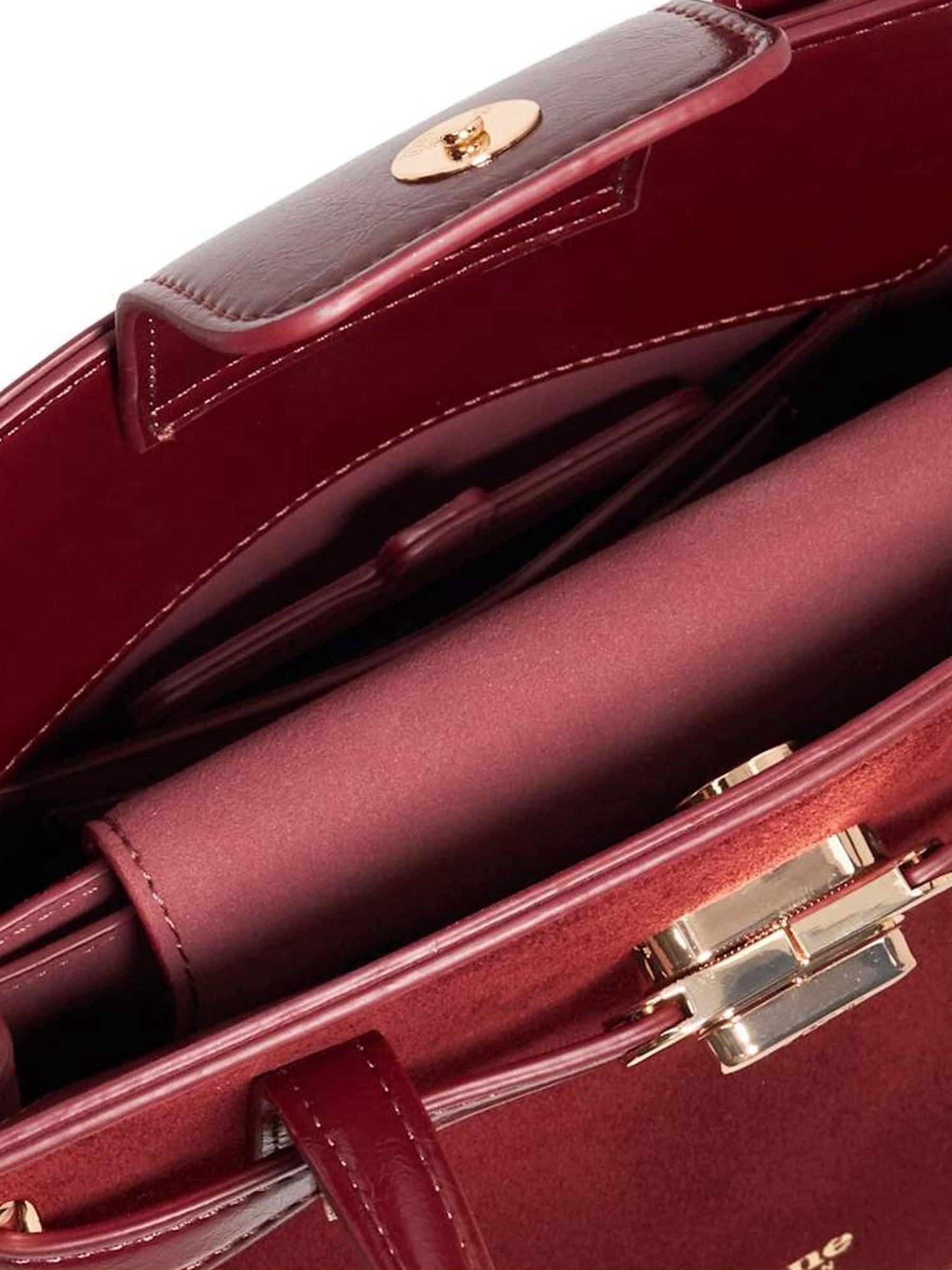 Rood - Dune London Dinidefine Medium Belted Tote Bag