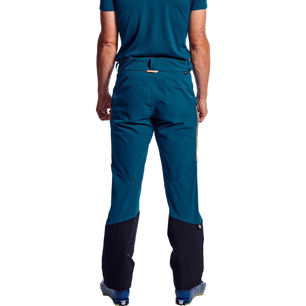 ORTOVOX Pordoi Softshellhose Herren petrol blue