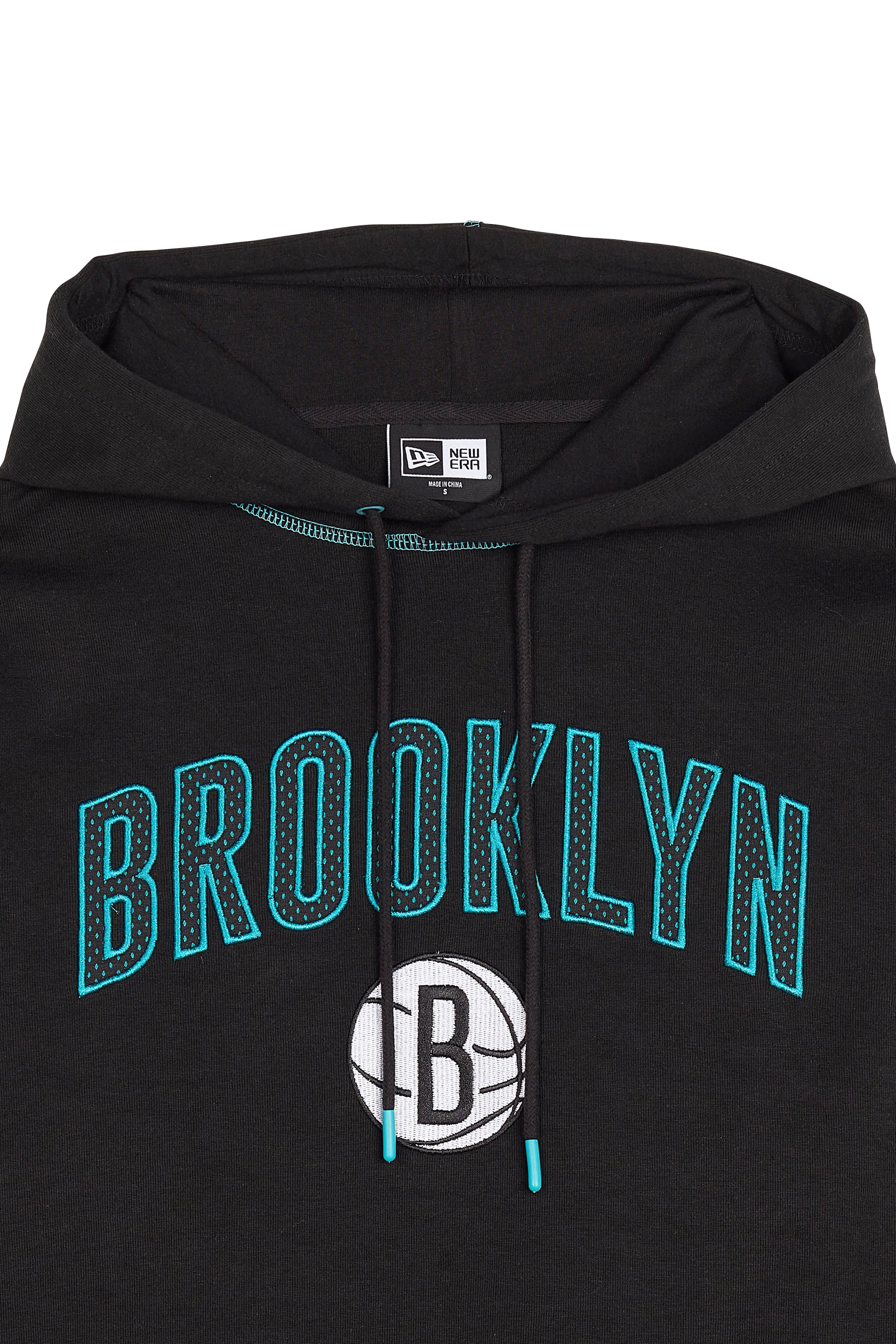 NEW ERA Hoodie  NBA23  BROOKLYN N Noir
