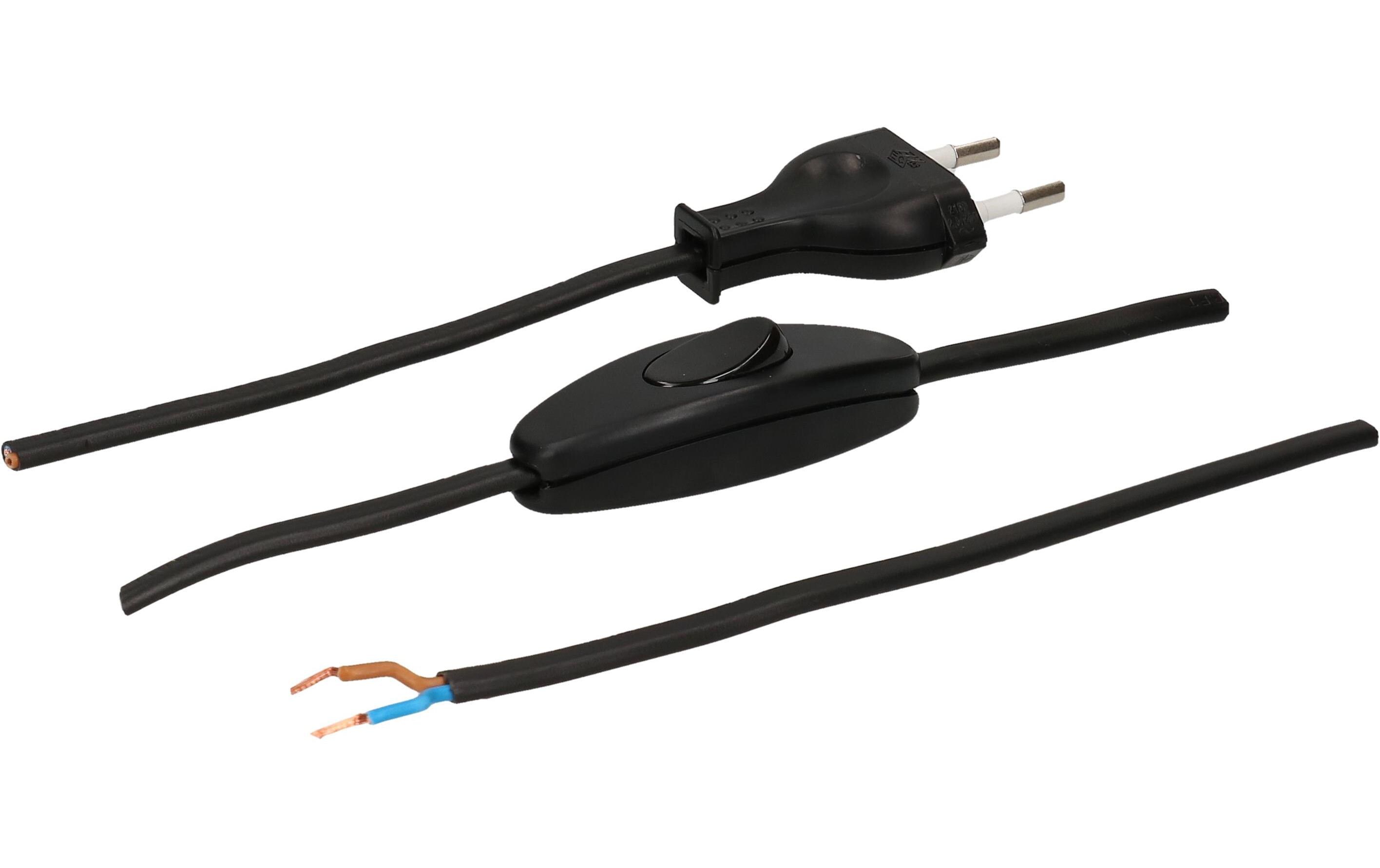 Netzkabel TDLF-T26 mit SchalterNetzkabel mit Leiterquerschnitt von 0.75 mm2