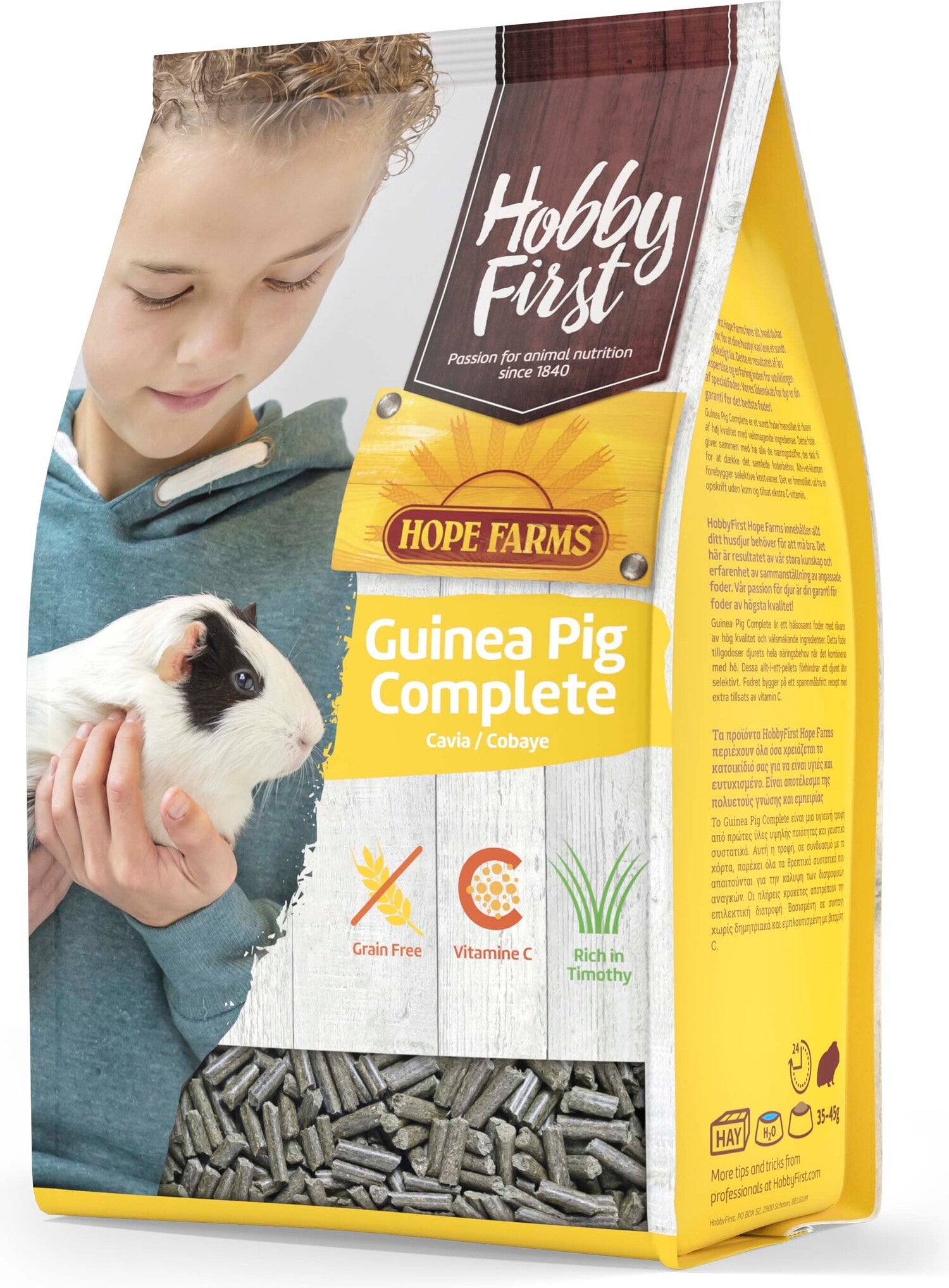 HobbyFirst Hope Farms caviavoer Complete 3 kg
