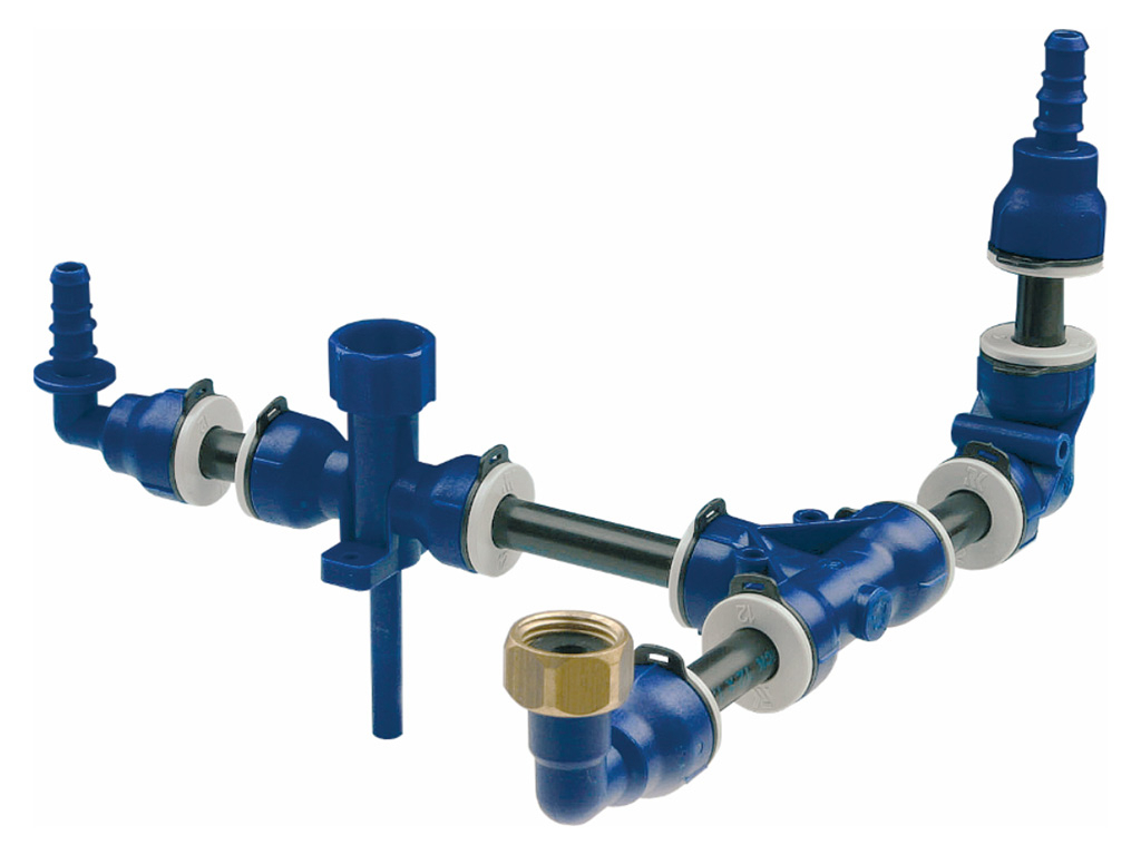 Reich UniQuick verswatersysteem tule verbinder recht
