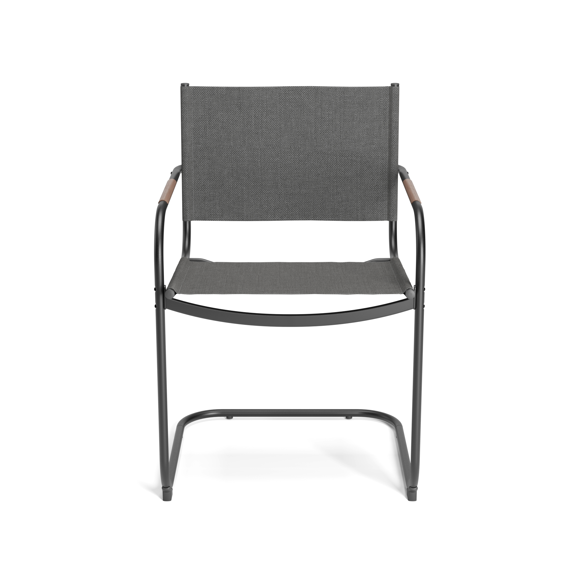 Gartenstuhl WARD 2er Set anthrazit