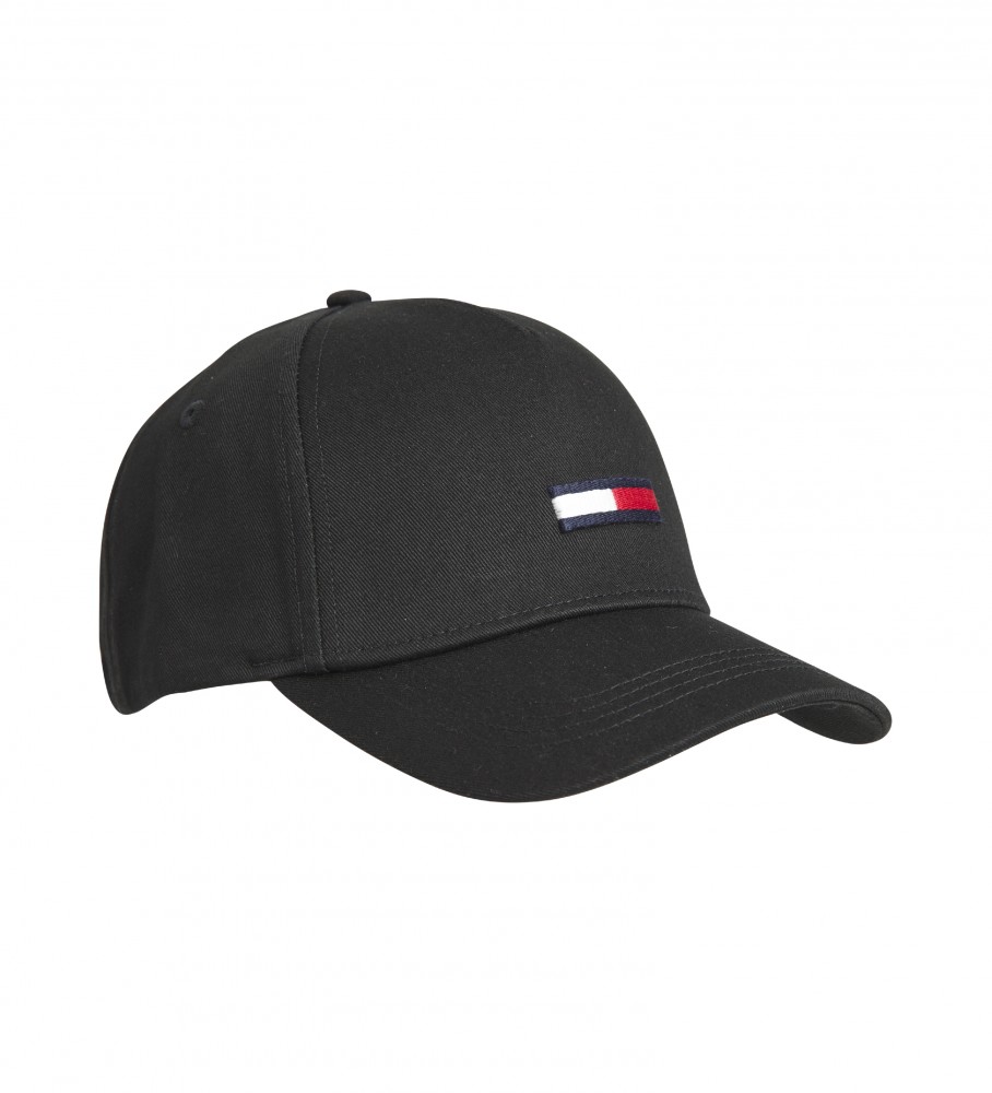 Boné Tommy Hilfiger com Bandeira Preta