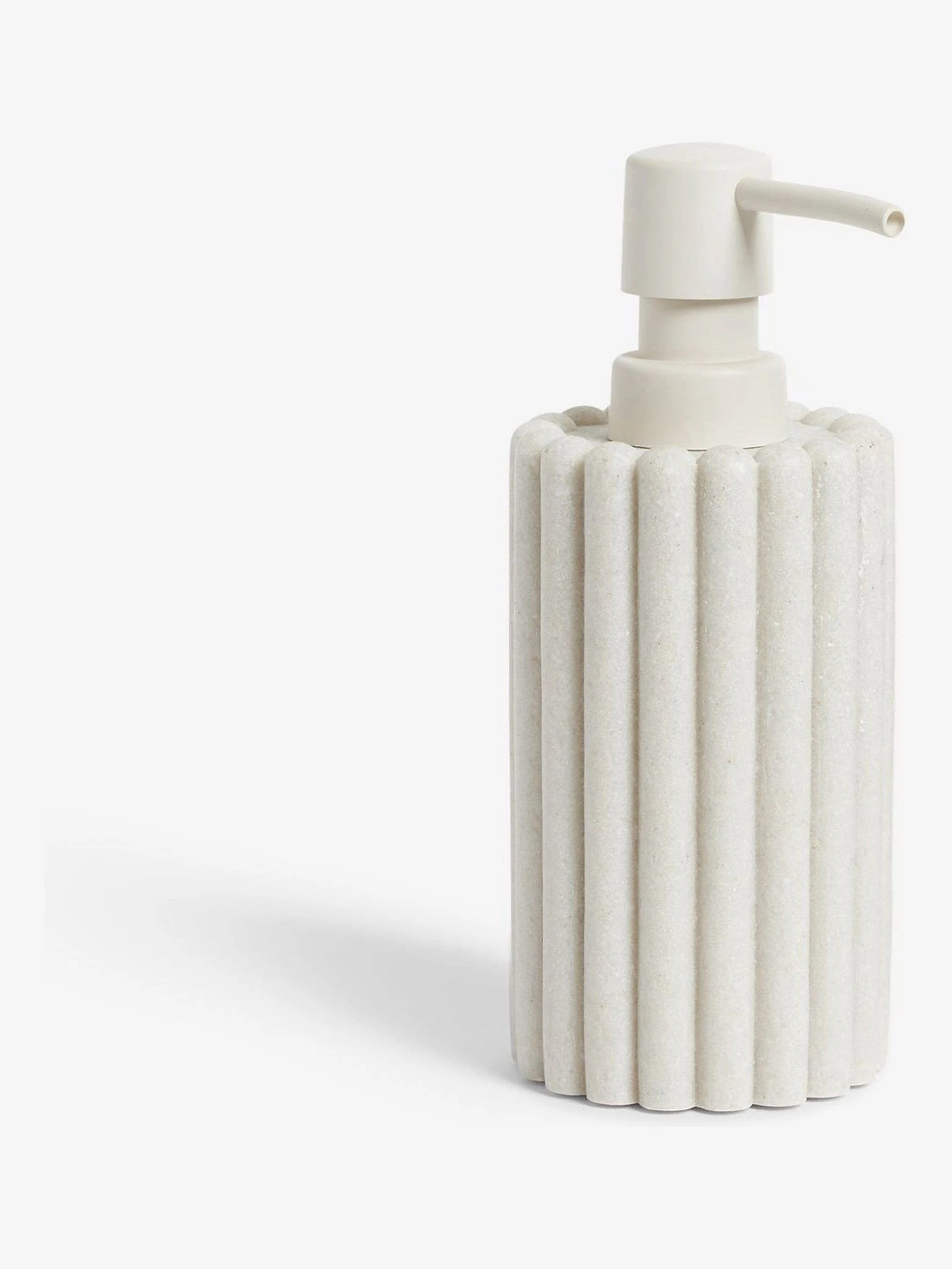 Geribbelde zeepdispenser