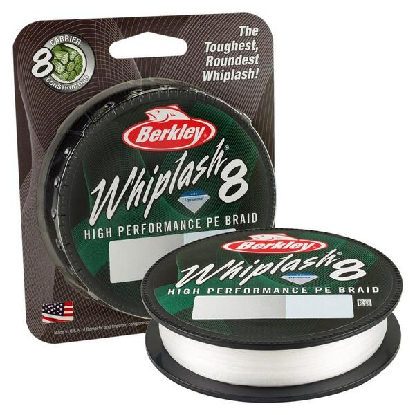 Tresse Berkley Whiplash 8 Crystal 300m