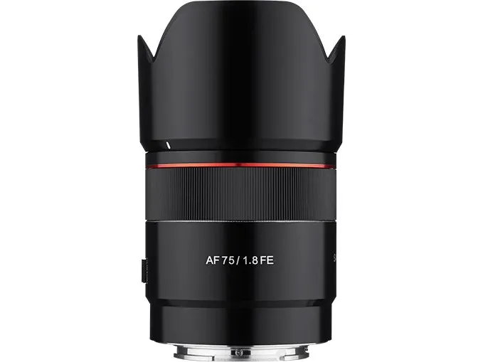 Samyang AF - Telefoto objektiv - 75 mm - f/1.8 FE - Sony E-mount - for Sony Cinema Line; a VLOGCAM; a1; a1 II; a6700; a7 IV; a7C; a7C II; a7CR; a7R V; a9 III