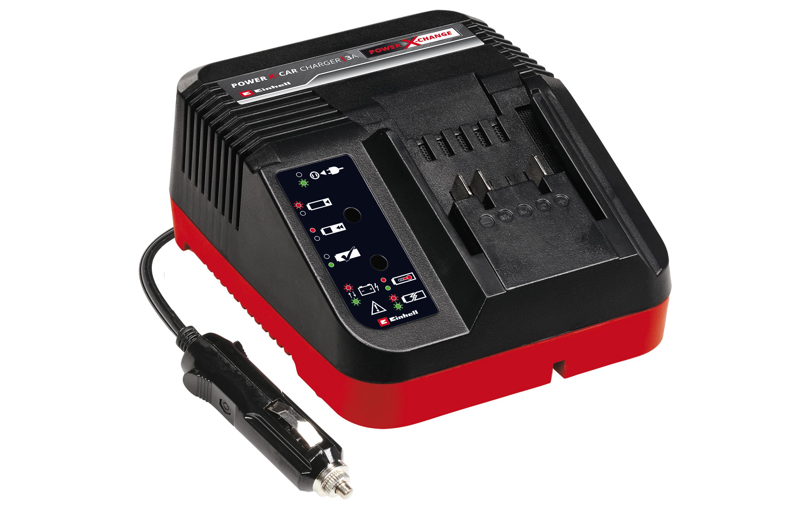 Auto Ladegerät Power X-Car Charger 3A12 V KFZ Ladegerät für PXC 18 V Akkus