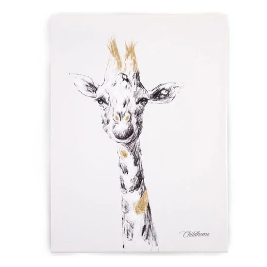 Tableau   Girafe        30 x 40 cm   de               Childhome