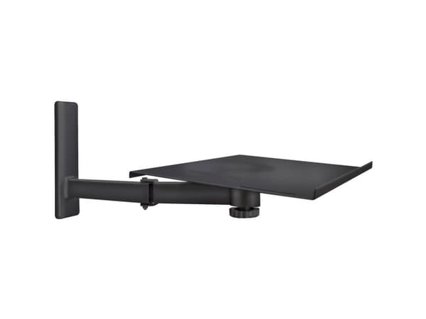 myWall H 20 S, sort, 1 hylder, 35 kg, Væg, 370 mm, 300 mm
