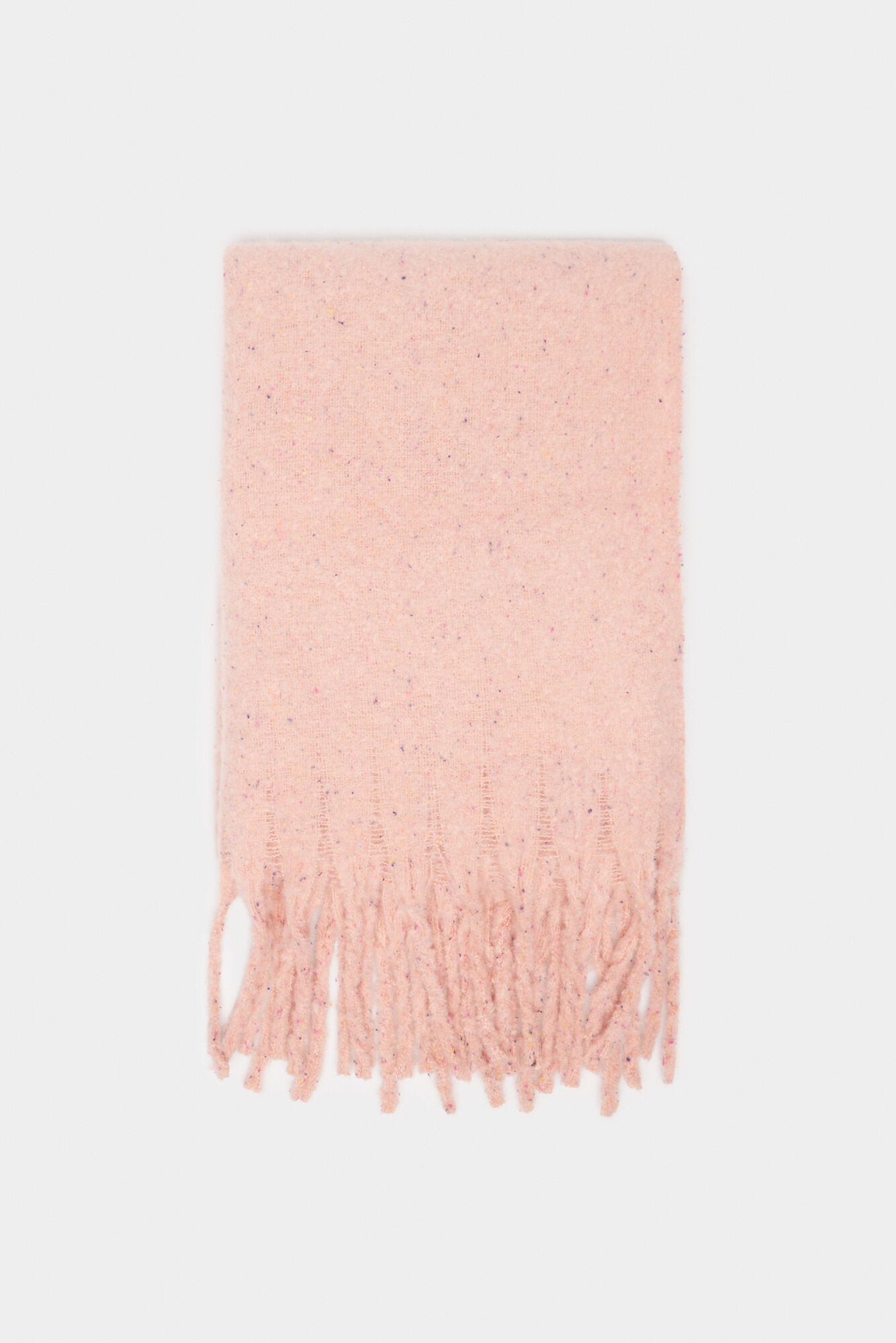 Cachecol rosa mesclado