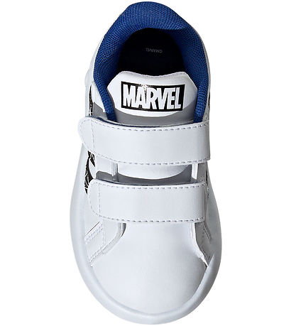 adidas Performance Sko -  Grønd court Spider-man CF - Hvid/Bl?