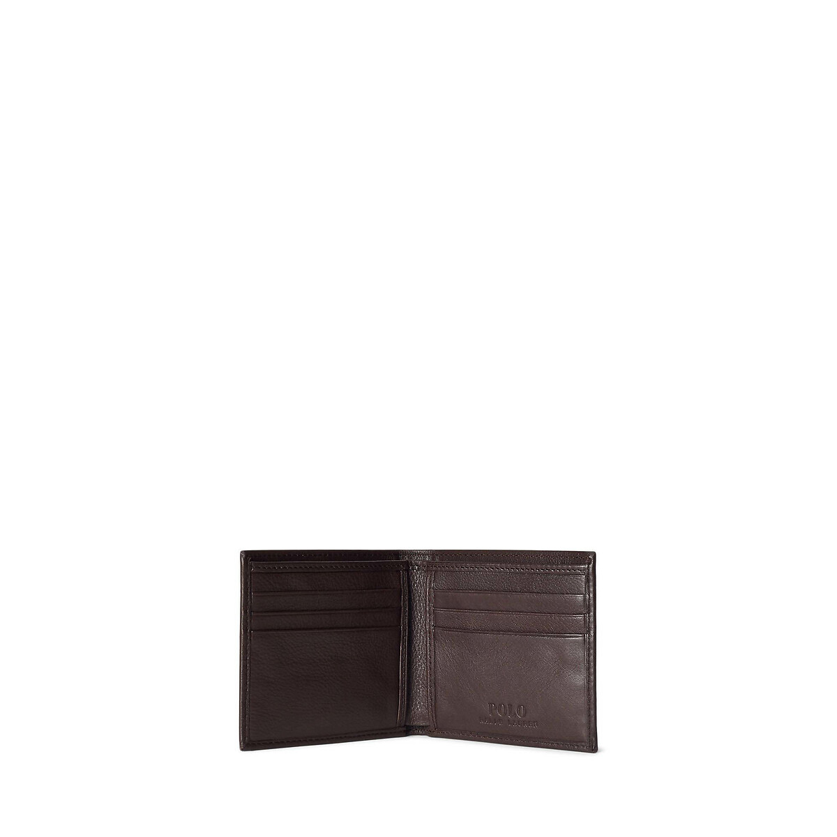 POLO RALPH LAUREN<br>Carteira em couro granulado