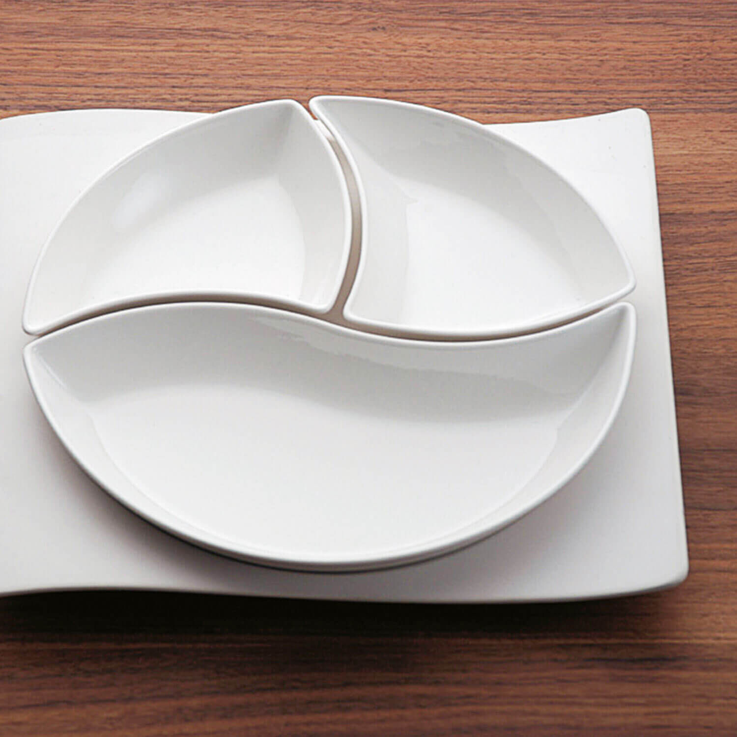 NewWave Dessert bowl White, 3.1 oz, Premium Porcelain