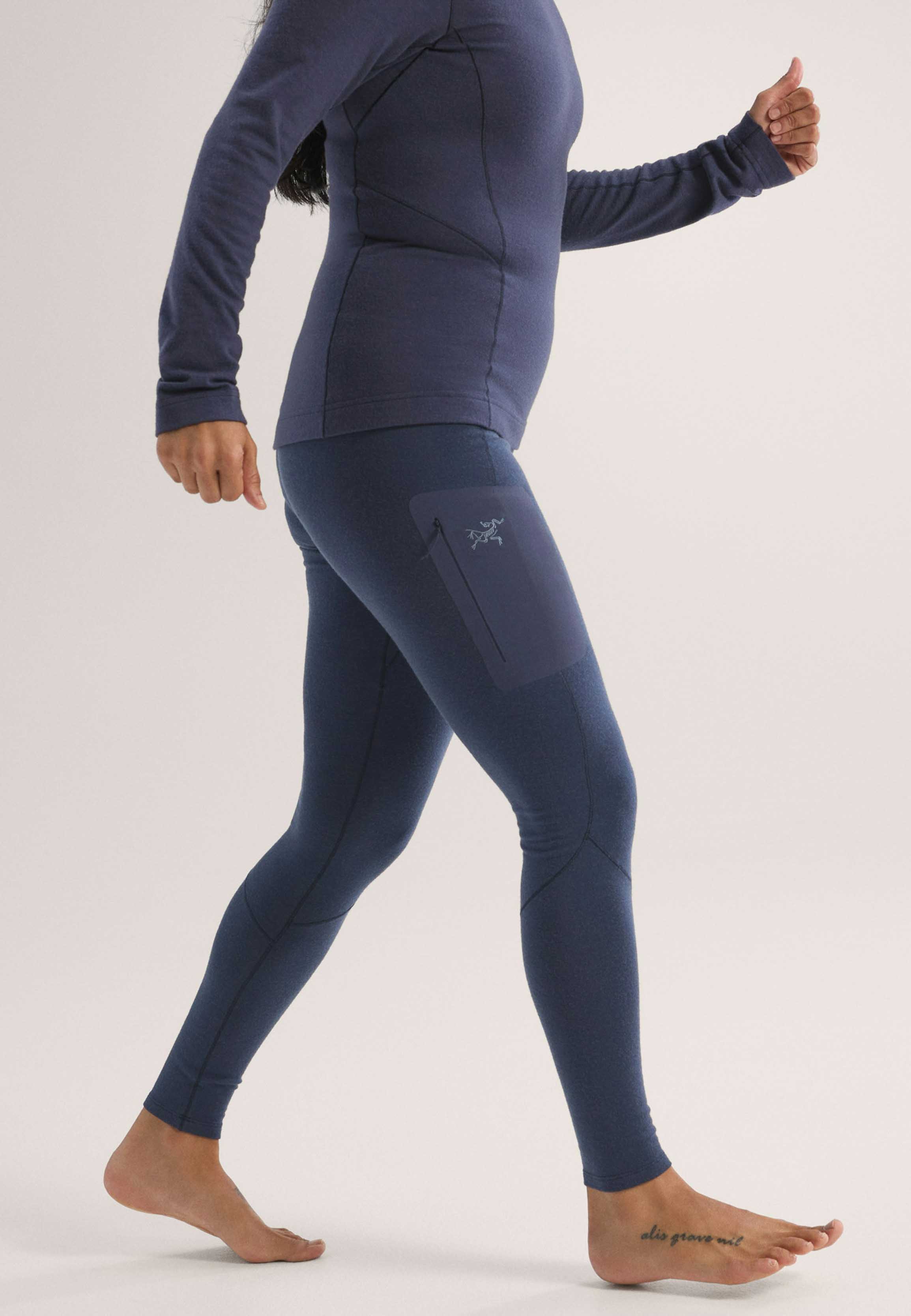 Satoro Merino Wool Bottom Dame Black Sapphire