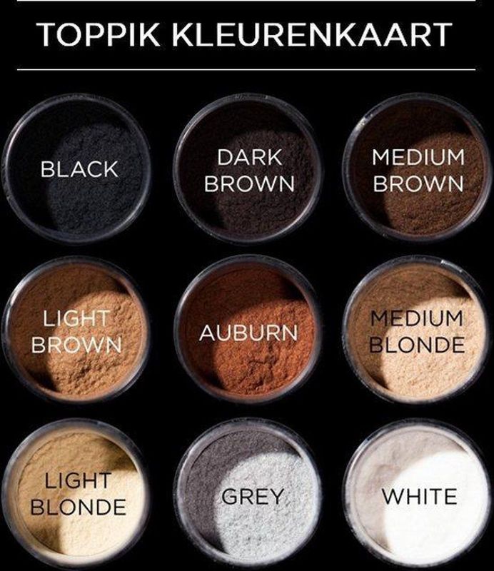 Toppik Hair Building Fibers Zwart - 12 gram - Cosmetische Haarverdikker - Verbergt haaruitval - Direct voller haar