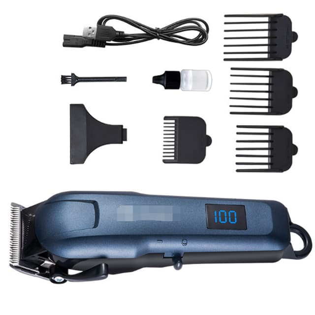 Professionel dyrehårtrimmer Sølv