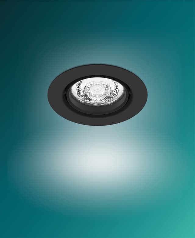 Philips Impala Ceiling spotlys 6W 1-pak (sort)