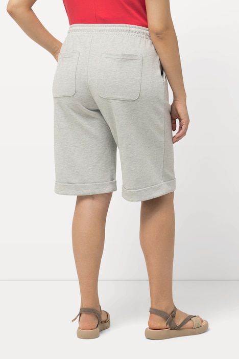 Sweatshorts Mary, weites, gerades Bein, Elastikbund