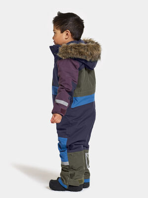 Didriksons Björnen Vinterdress, Multi Colour Blue