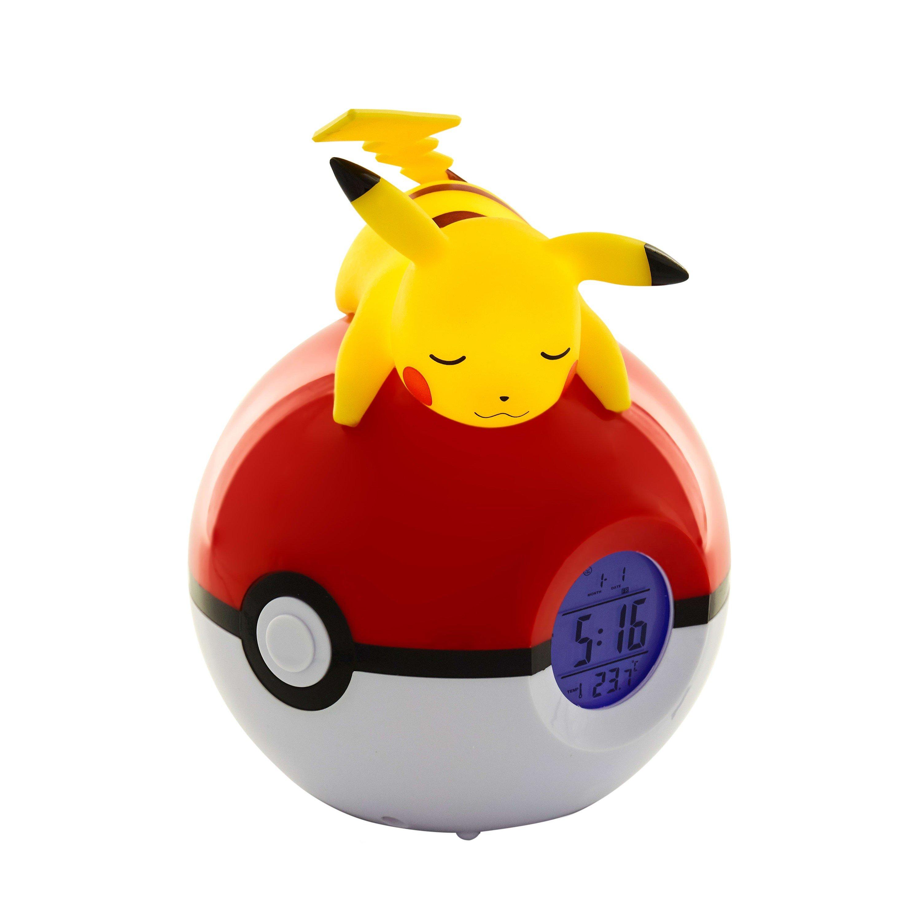 Pokemon GAME Pokemon Pikachu Light up 3D figure FM Alarm Clock