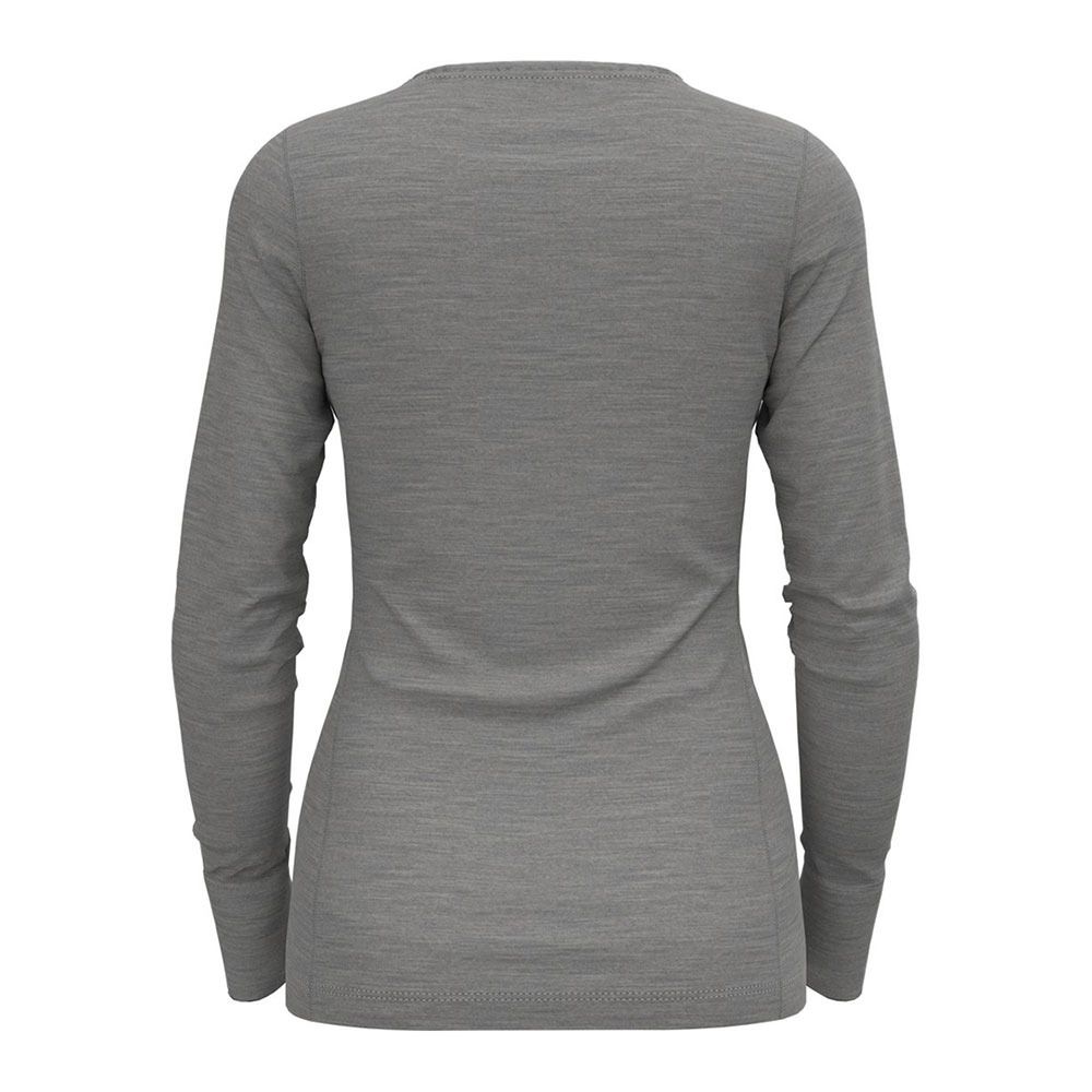 Odlo MERINO 200 - Sous-couche Femme odlo steel grey melange