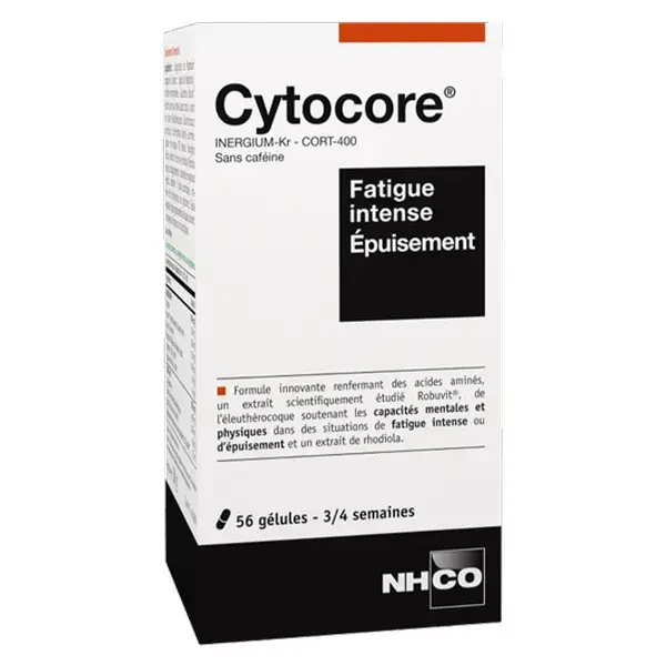 NHCO Cytocore para fadiga e exaustão intensas, 56 cápsulas
