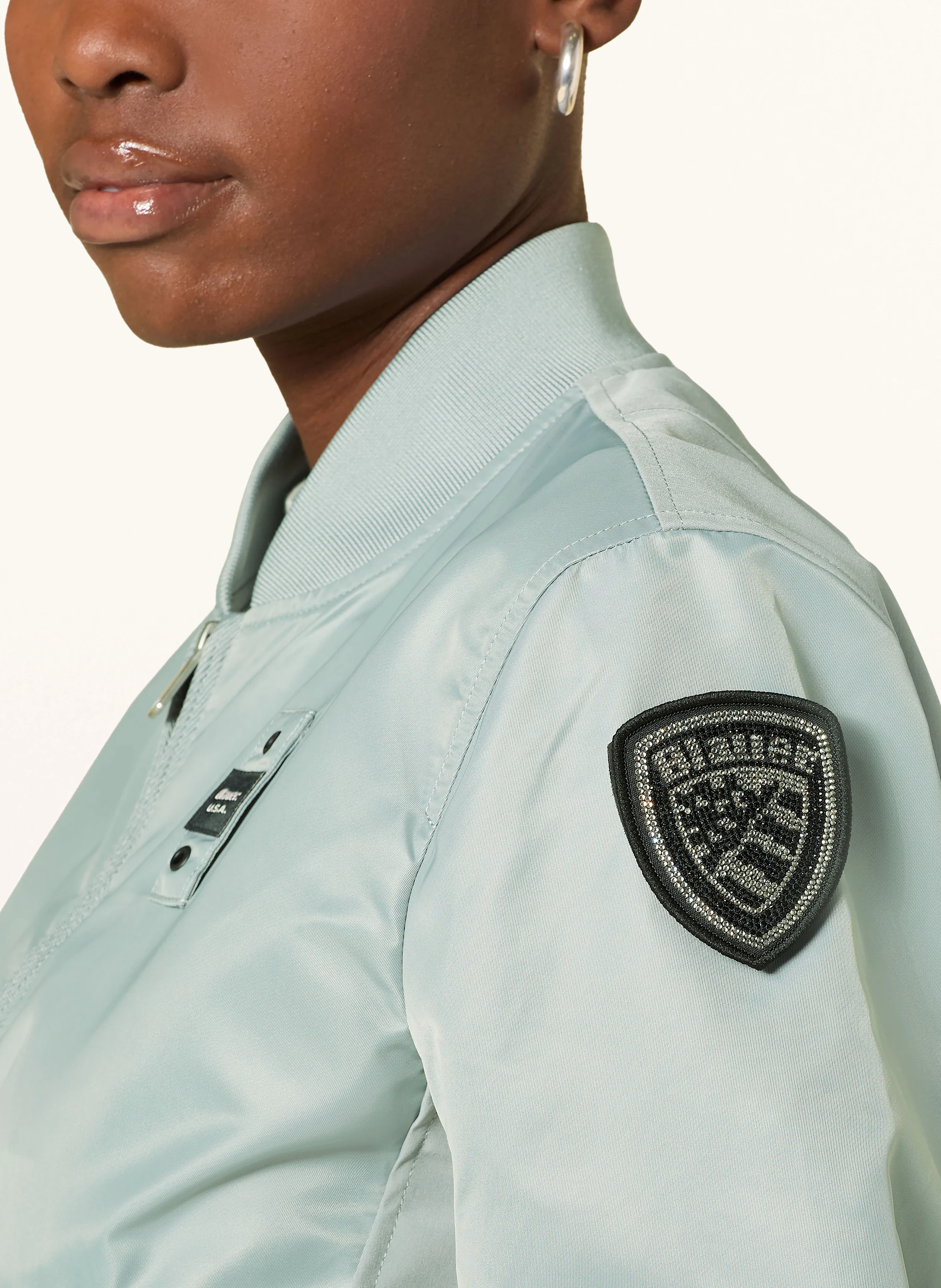 Blauer Blouson LAURIE