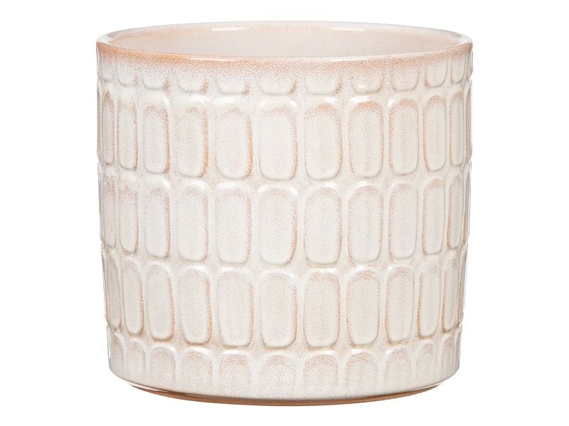 scheurich Blumentopf Opale 9.8 cm, Beige Übertopf