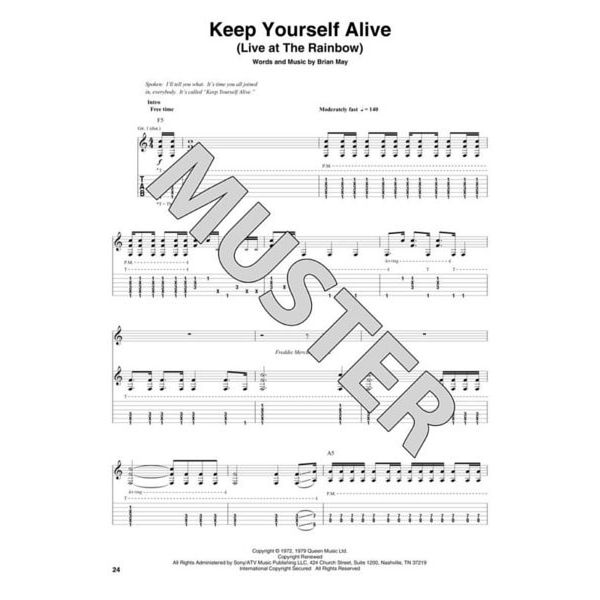 Hal Leonard Bohemian Rhapsody Guitar