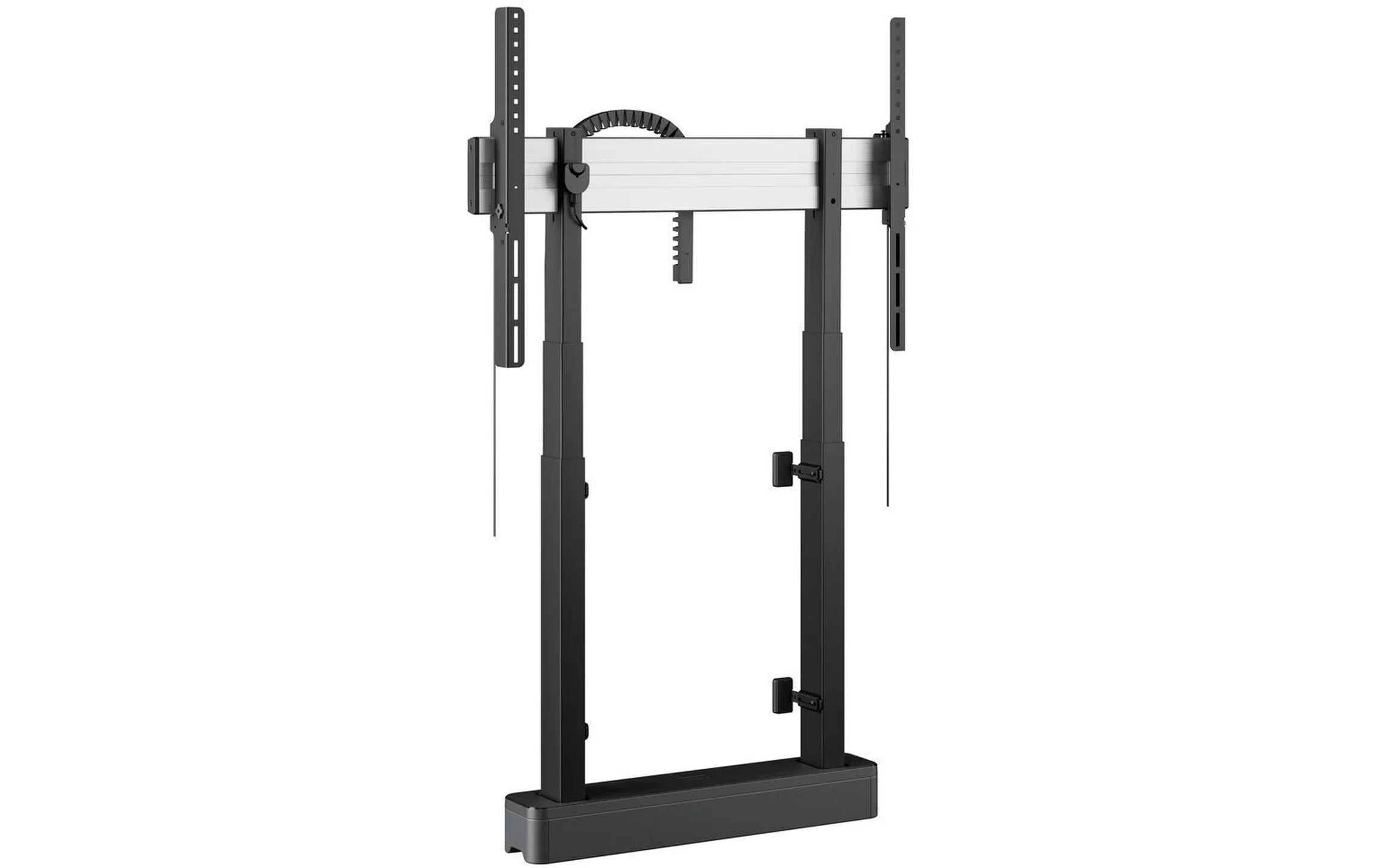 TV-Lift Rise 2008 Schwarz<br>Boden-Wand-Montagemodul mit motorisiertem Display-Liftsystem