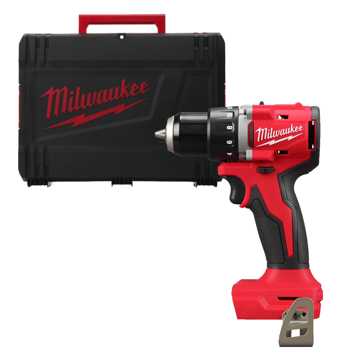 Milwaukee M18 BLDDRC-0X 18V Li-ion accu boor-/schroefmachine body in HD Box