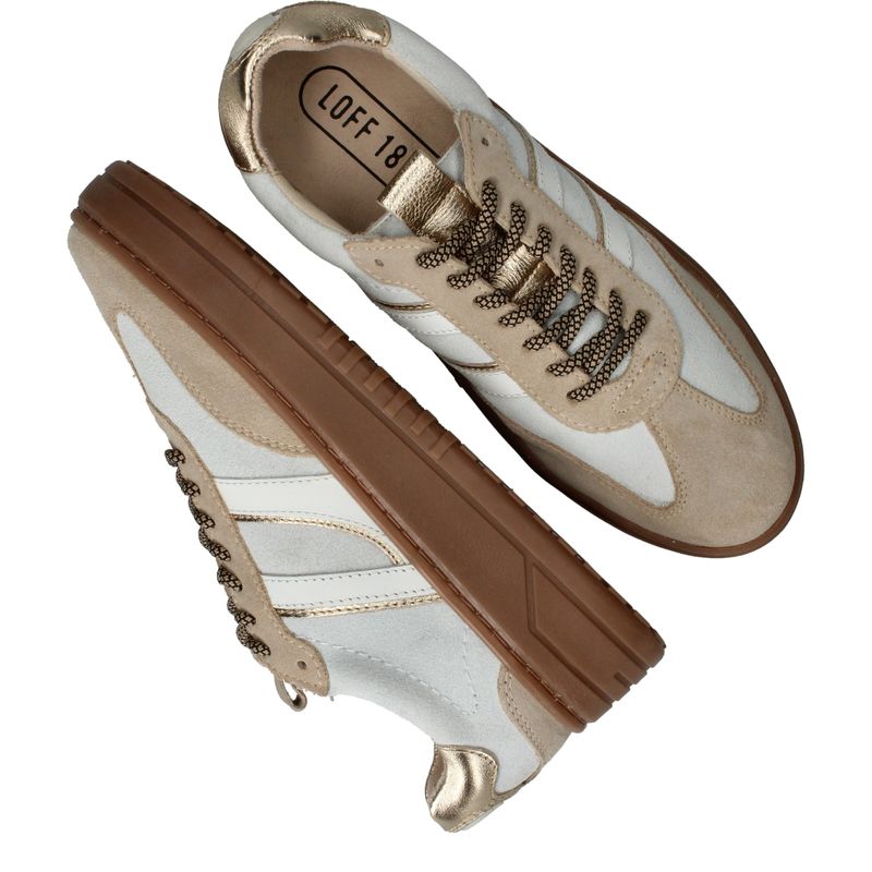 LOFF 1881 Sneakers Beige Dames