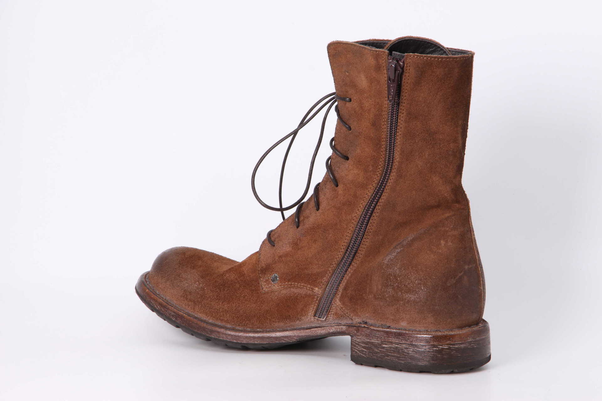 Moma Schnürstiefelette fango