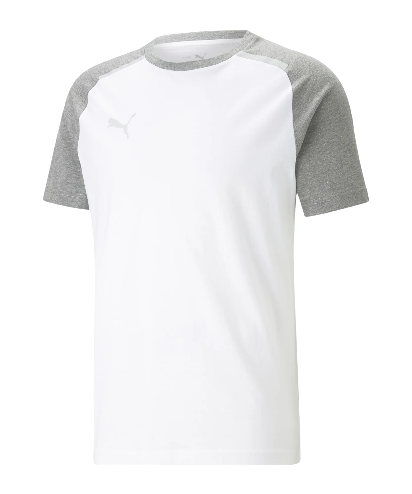 PUMA teamCUP Casuals T-Shirt Weiss F04