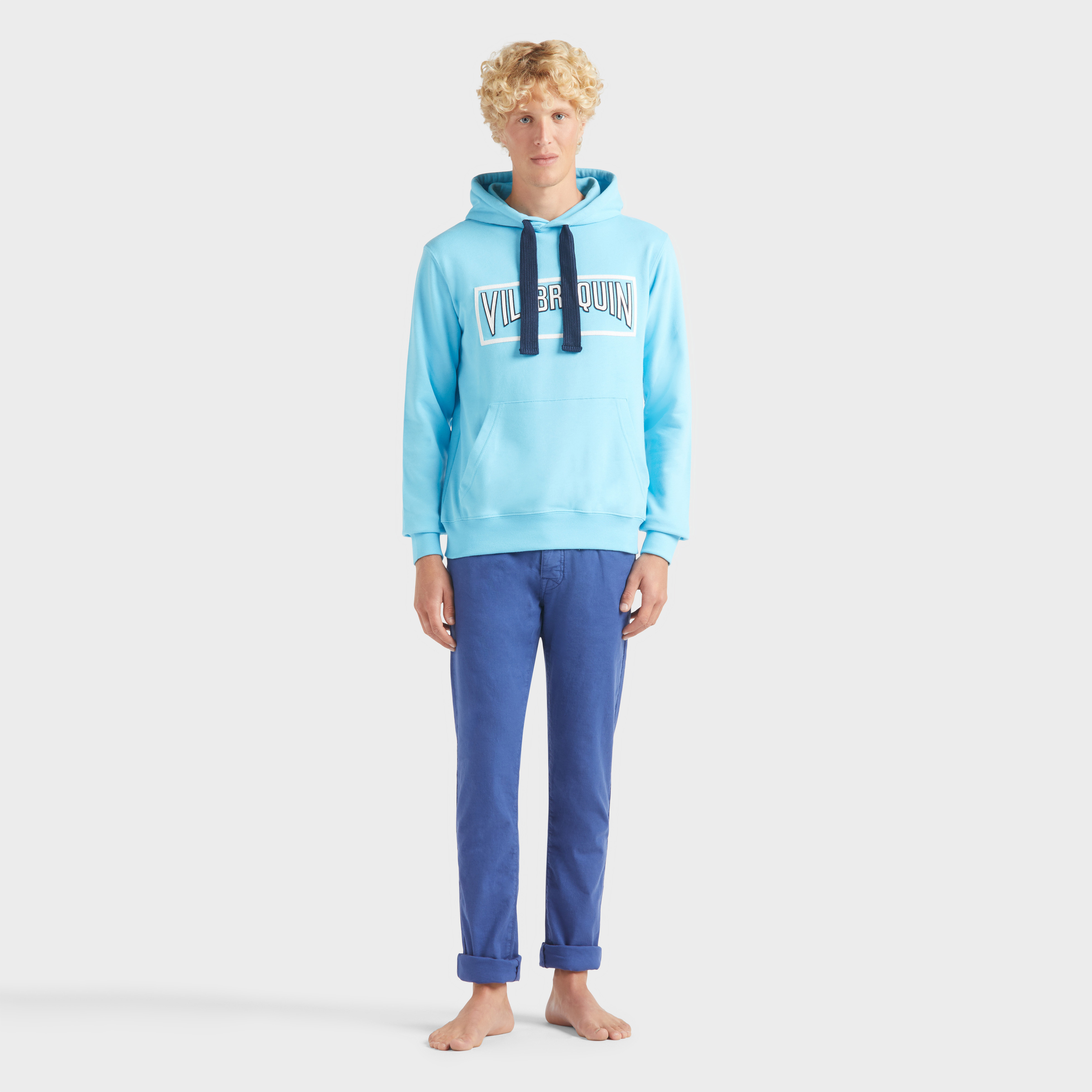 Sweat à capuche Brodé en Coton homme uni | Site Vilebrequin | MRIH2P88