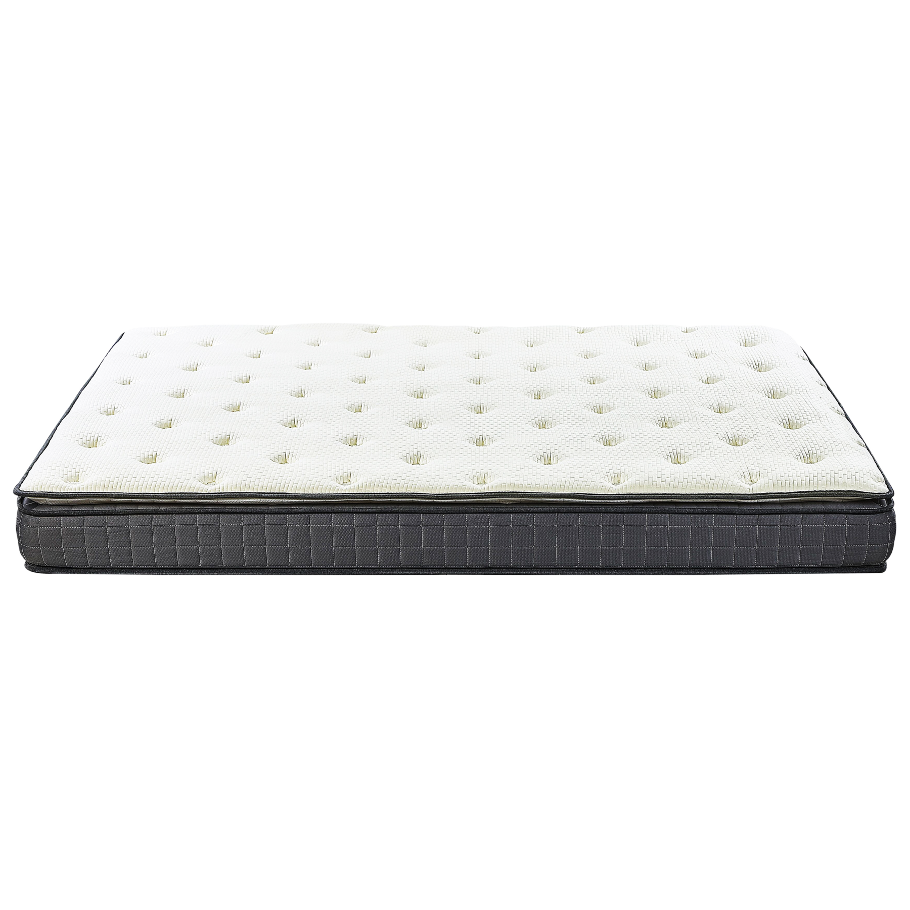 Beliani - CHARM - Traagschuimmatras - Wit - 180 x 200 cm - Polyester
