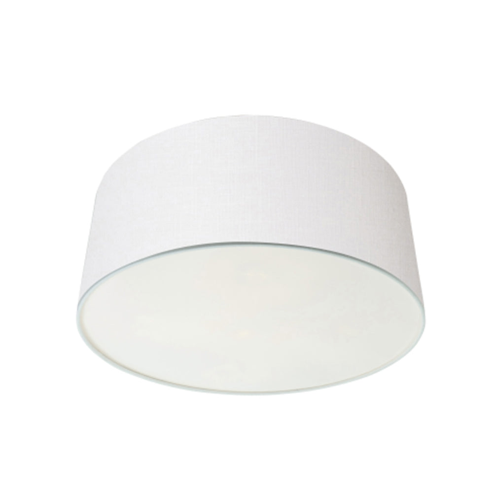Steinhauer - kap - Shade - wit - linnen - Ã 50cm - E27 - K1066QS