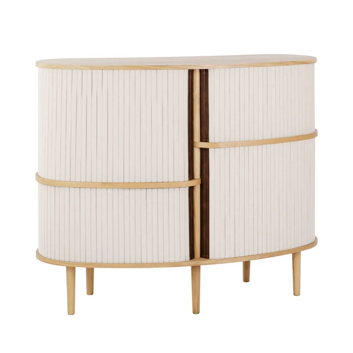 Umage - Audacious Highboard Kommode, Eiche natur / white sands