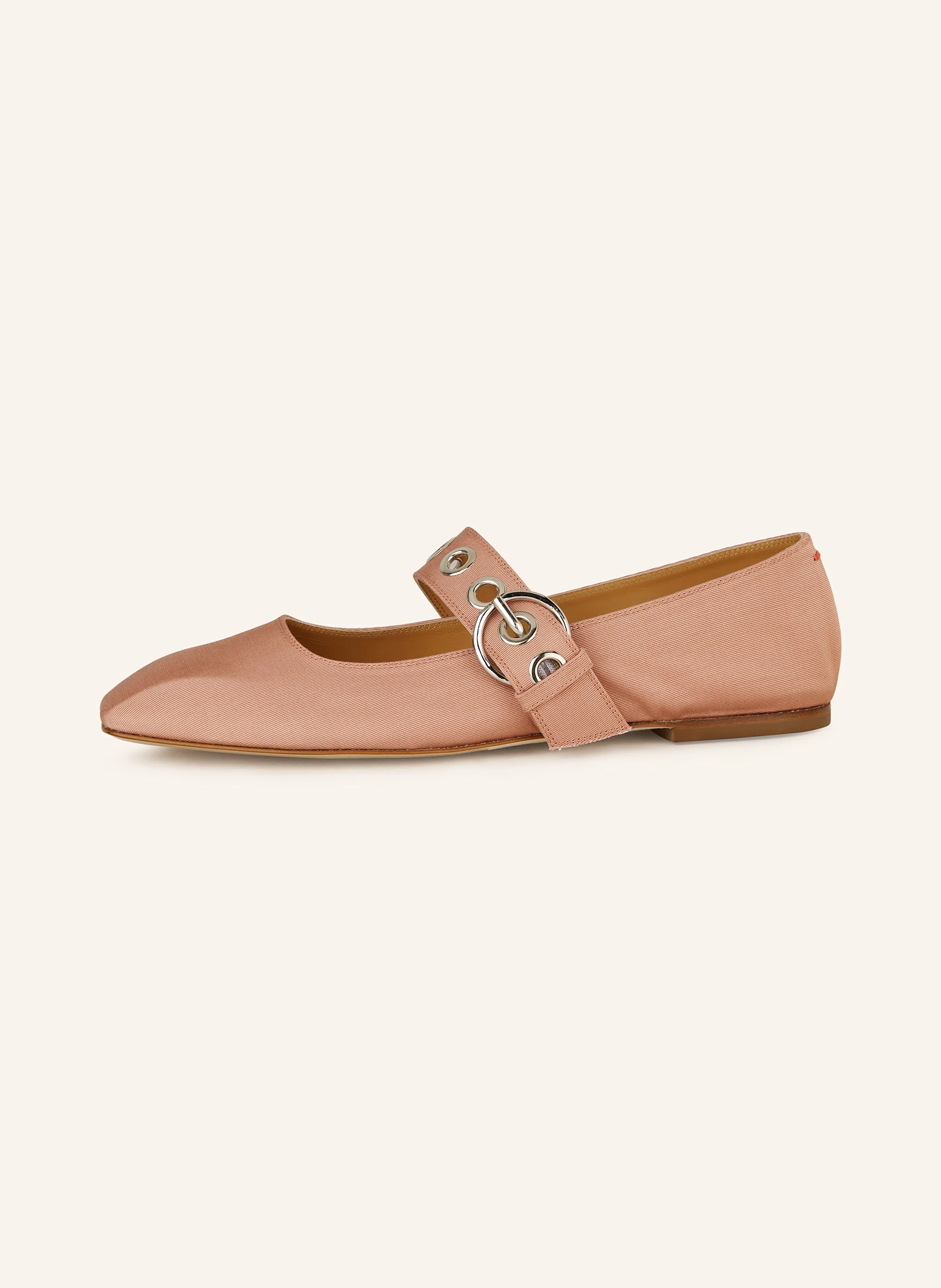 Aeyde Mary-Jane-Ballerinas UMA EYELET GROSGRAIN
