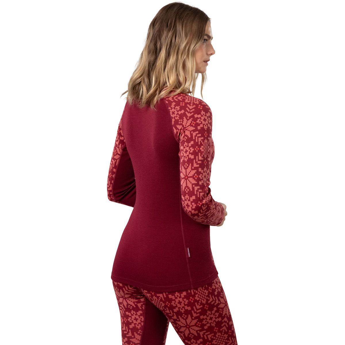 Kari Traa Edith 1/2 Zip Merinould Skiundertrøje Dame