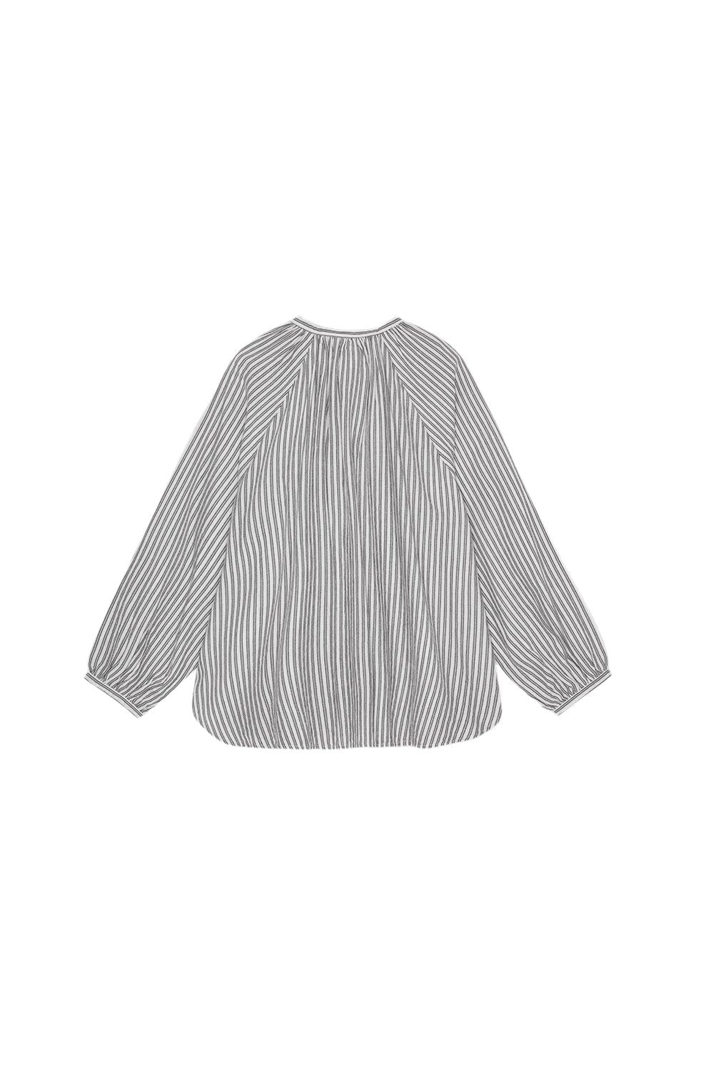 Moshi Moshi Mind  calmly flannel skjorte - ecru/moonless night