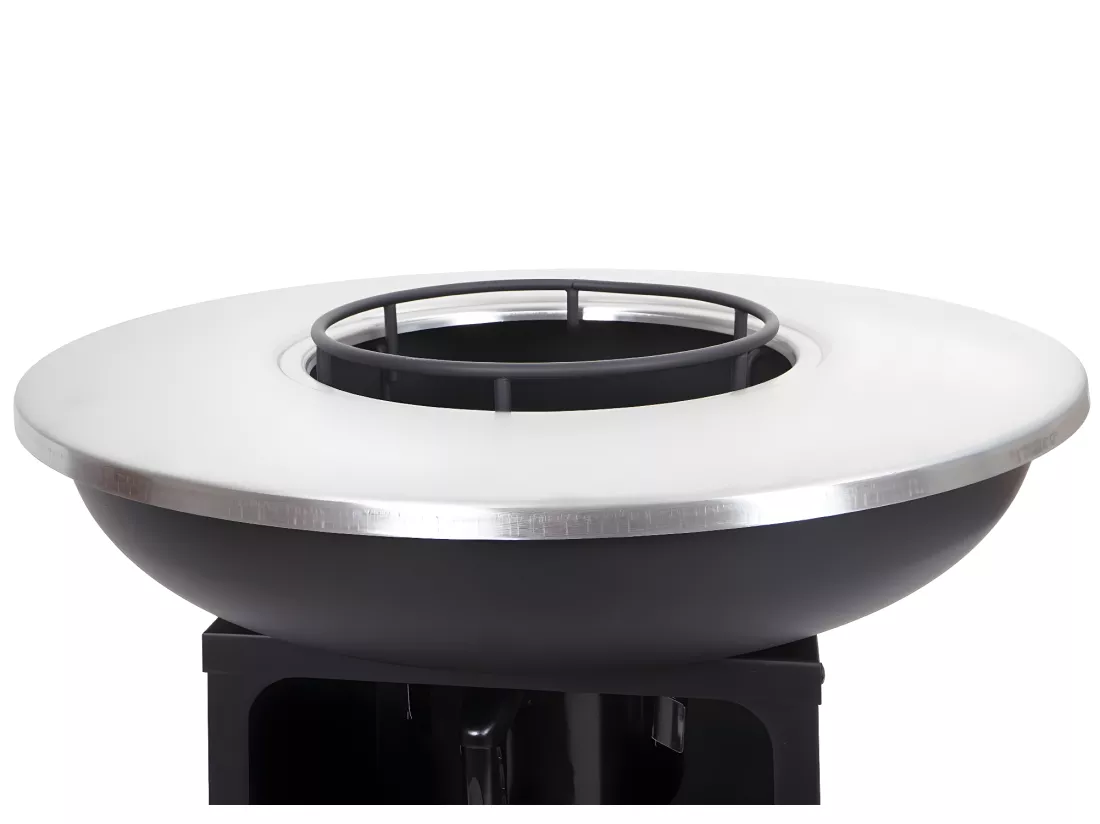Plaque de cuisson avec grill MCW-K97, Ø59cm noir