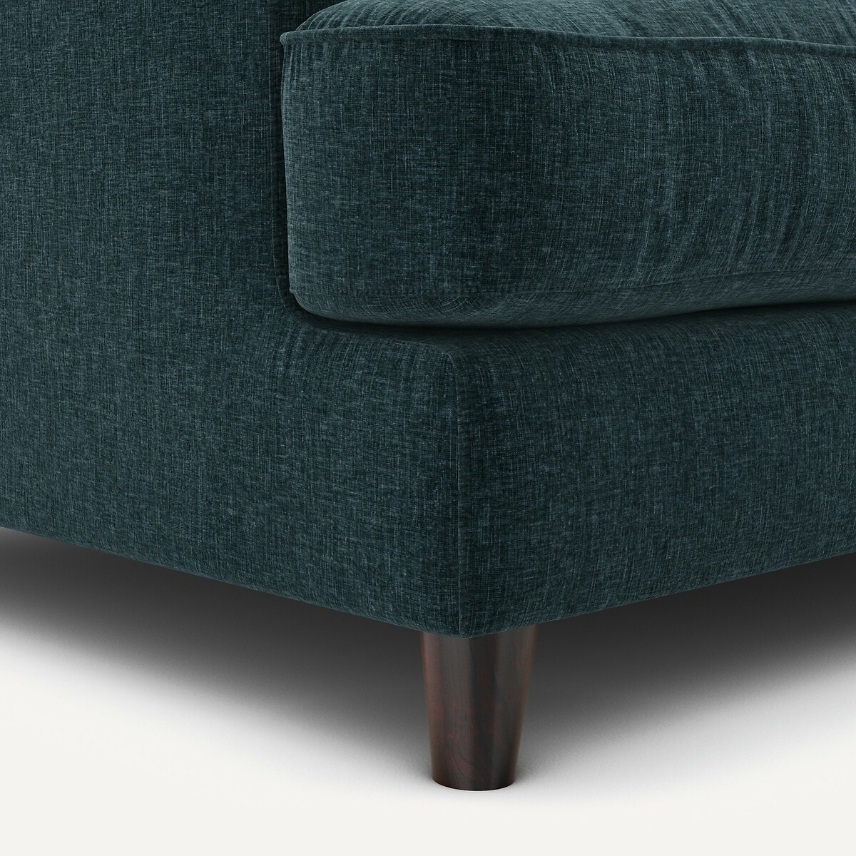 AM.PM<br>Sofá de canto em veludo chenille, Alwine