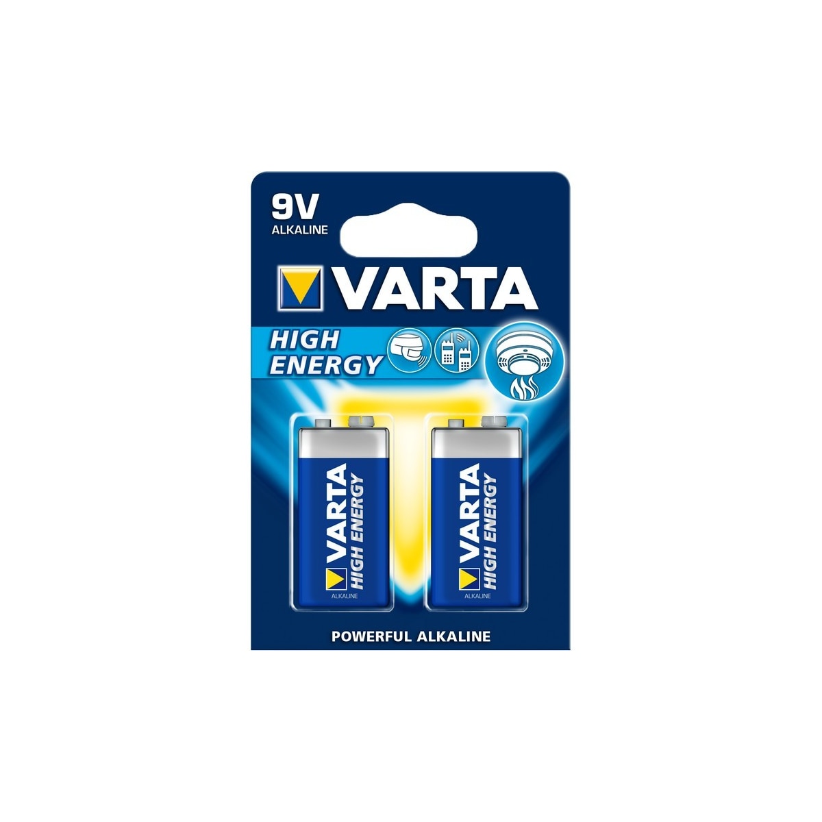 Varta Longlife Power 9V batteri (2-pakning)